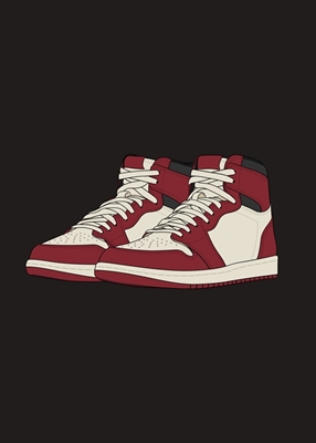 Nike Air Jordan Red 2