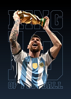 messi the king of ball