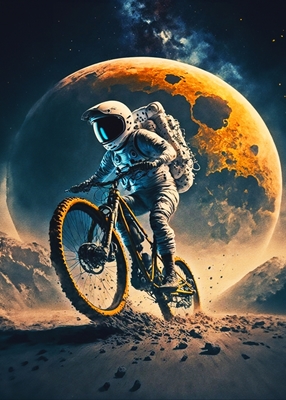 Paint Moon Biker