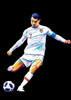 Cristiano Ronaldo Arte Pop