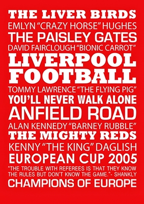 Liverpool Quotes Poster 
