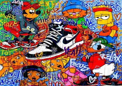 Cartoon Disney Nike Air Jordan