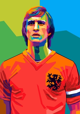 Johan Cruyff Wpap Arte Pop