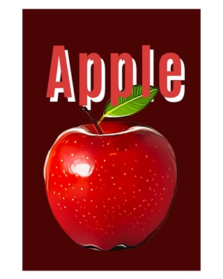 Punainen omena hedelmät