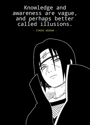 Itachi quotes posters & prints by Frank Art - Printler