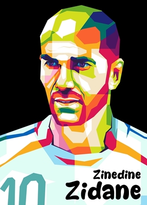 Zidane Pop art