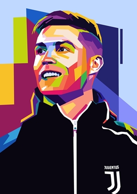 C Ronaldo Wpap Pop Art