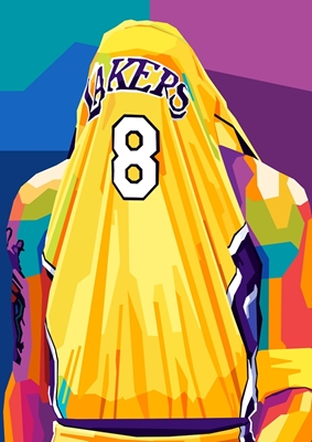 Lakers 8 Wpap Pop Art