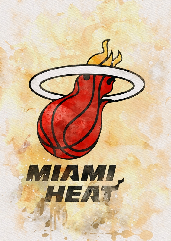 Miami Heat posters & prints by Mrcus JOJO - Printler