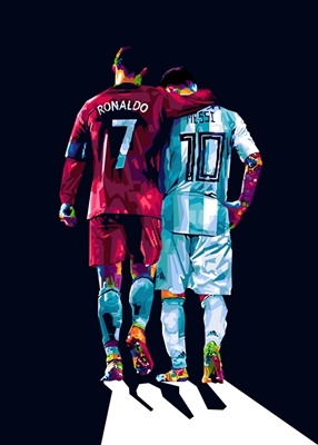 Ronaldo en Messi