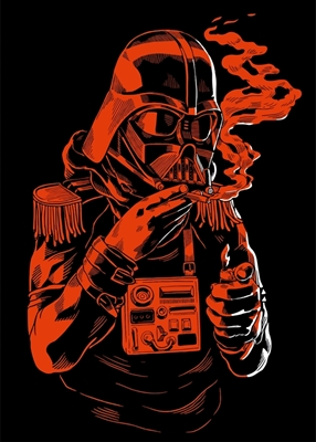 Darth Vader en sigaret