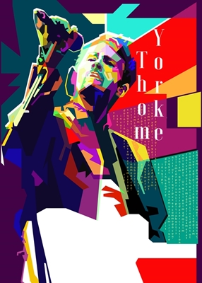 Thom Yorken pop-taide WPAP