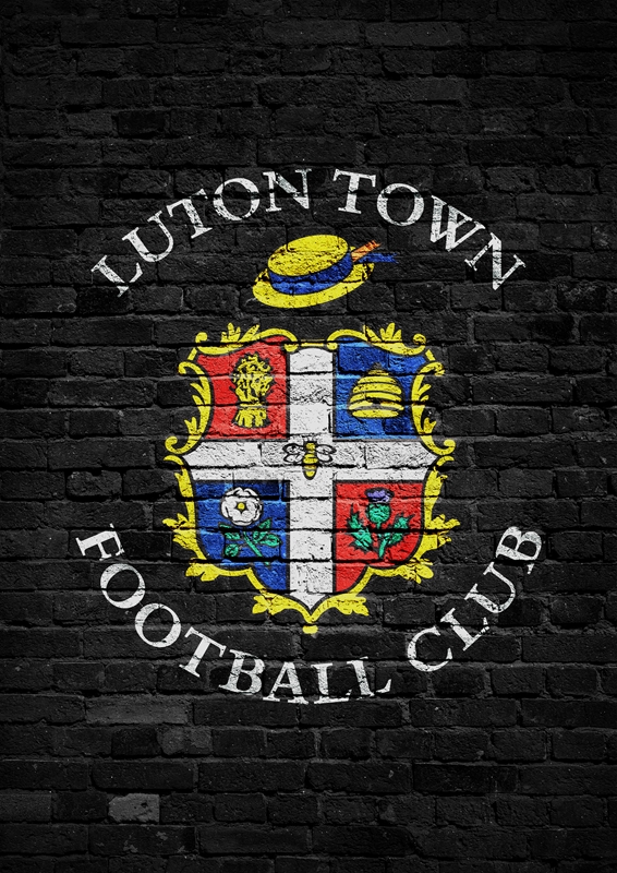 Luton Town posters & prints by Mono K - Printler