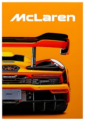 Minimalist McLaren Car