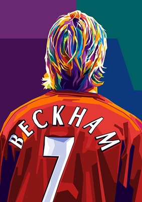 David Beckham Wpap Arte Pop