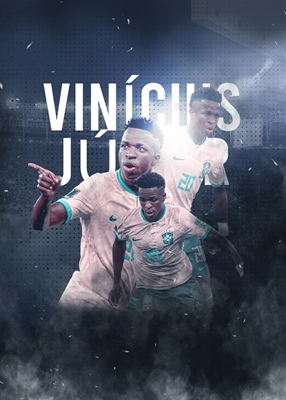 Vinícius Júnior posters & prints by Sporty Poster - Printler