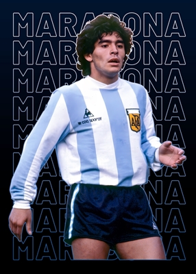 Diego Maradona Argentinien