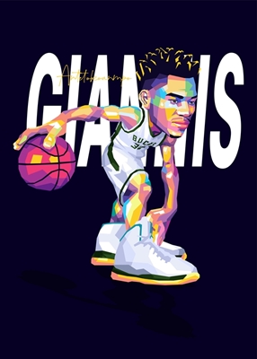 Giannis Antetokounmpo posters & prints by Reng Guwe - Printler