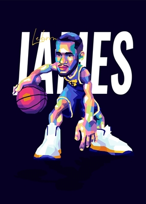 Lebron James posters & prints by Reng Guwe - Printler