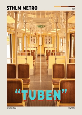 Stockholm Metro 'tuben'