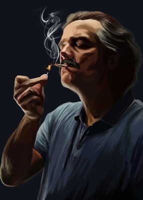 Dipinto di Pablo Escobar 