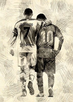 Messi og Ronaldo