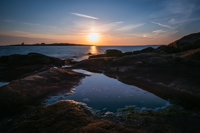 Zachód słońca w Tylösand