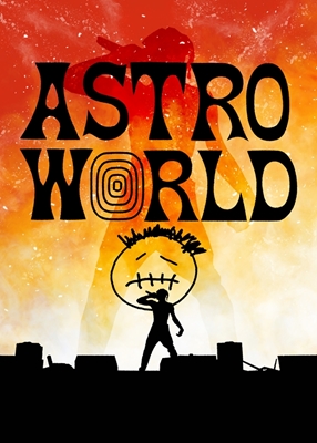 Concierto de Astro World en el escenario