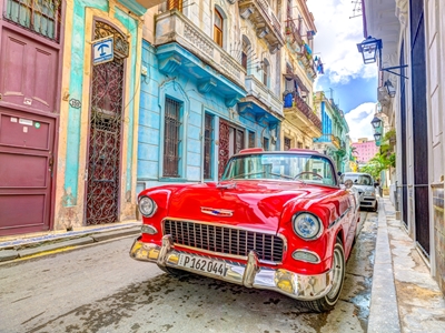 Carro vintage em Havana