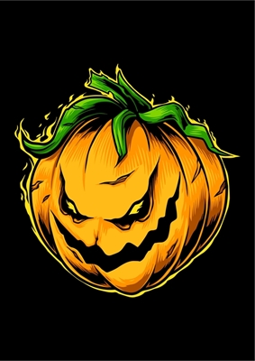 Scary Pumpkin illustration