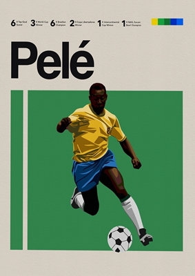 Pelé Minimalistisch