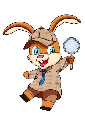 Conejo detective