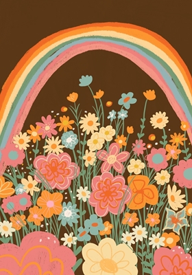 Floral rainbow