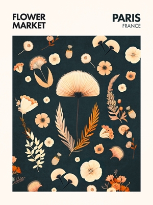 Květinový trh - Paříž