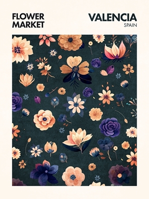 Blomstermarknad - Valencia