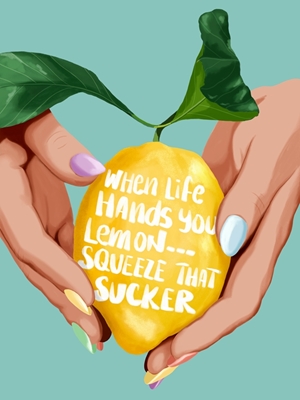 Pressa den citronen