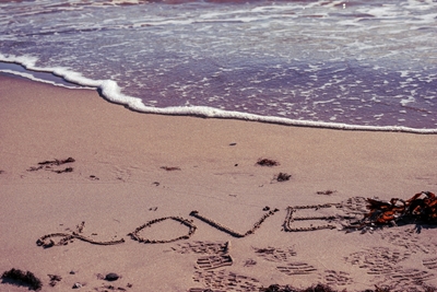 strand/kärlek på stranden 