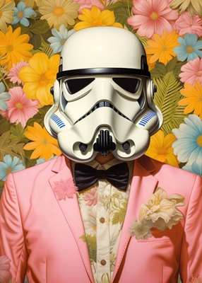 Stormtrooper Flower Art