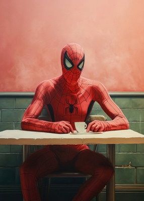 Osamělý Spiderman Pop Art