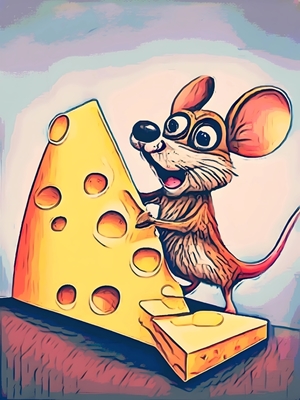 Le bonheur est un morceau de fromage
