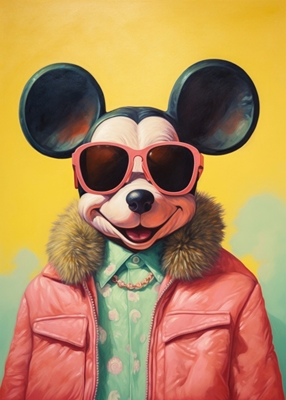 Mickey Mouse Mode Kunst