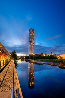 Turning Torso during blue hour