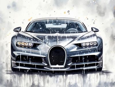 Bugatti Chiron Bil