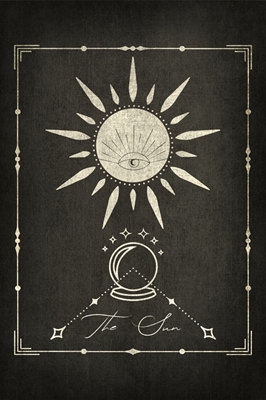 La carte de Tarot du Soleil Noir