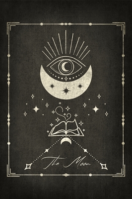 Tarotová karta Černá Luna