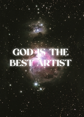 Dieu est le meilleur artiste