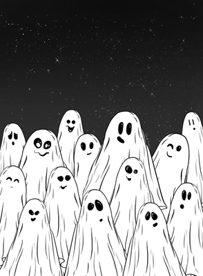 Glade spøkelser