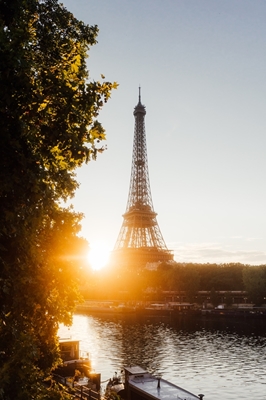 Eiffelturm im Morgenlicht