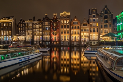 Amsterdam - Tančící domy