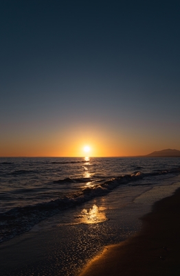 Marbella solnedgang